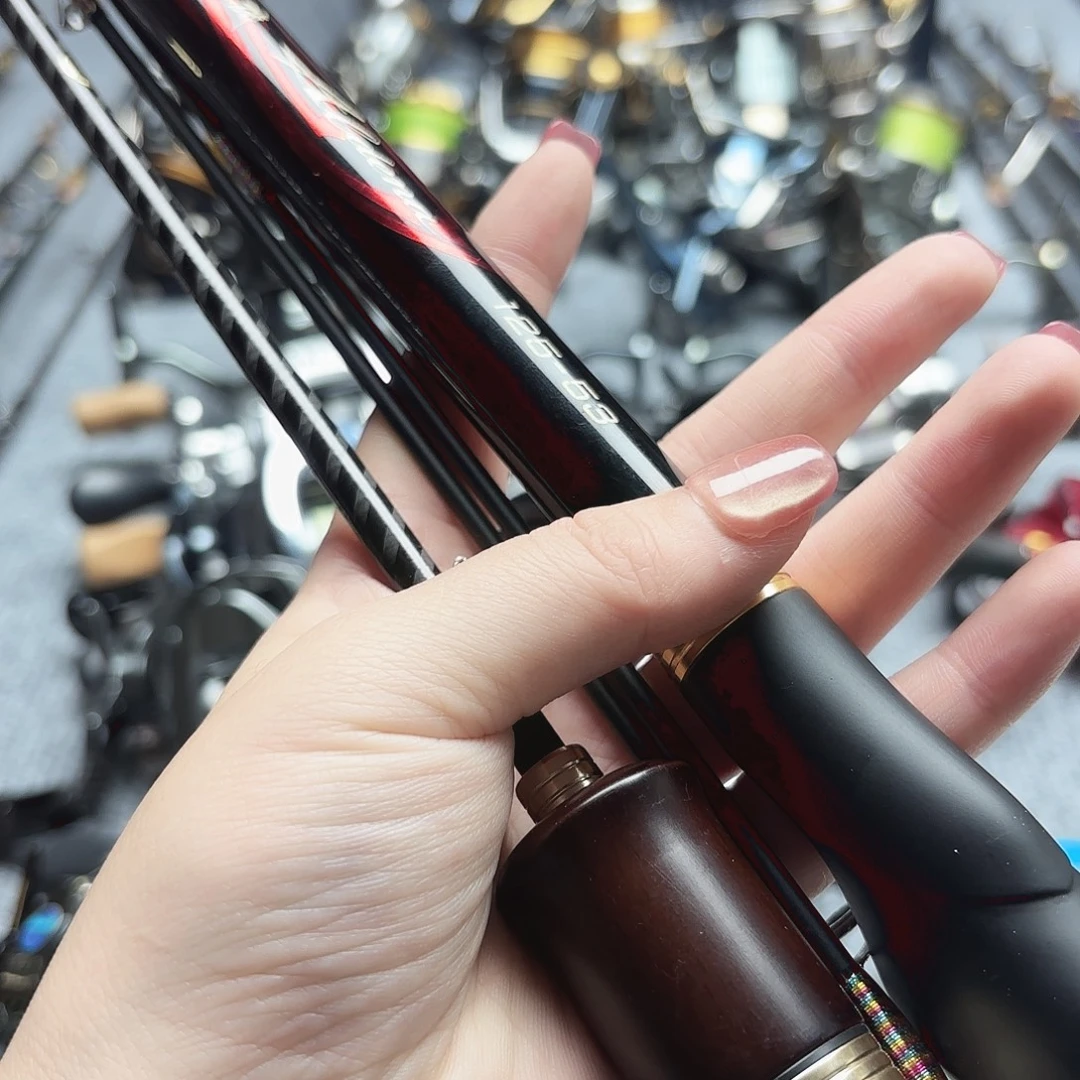 净***心碳素3.8m矶钓杆*谷甘双竿梢168