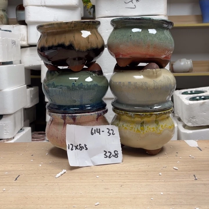 紫砂花盆多肉花盆微瑕32