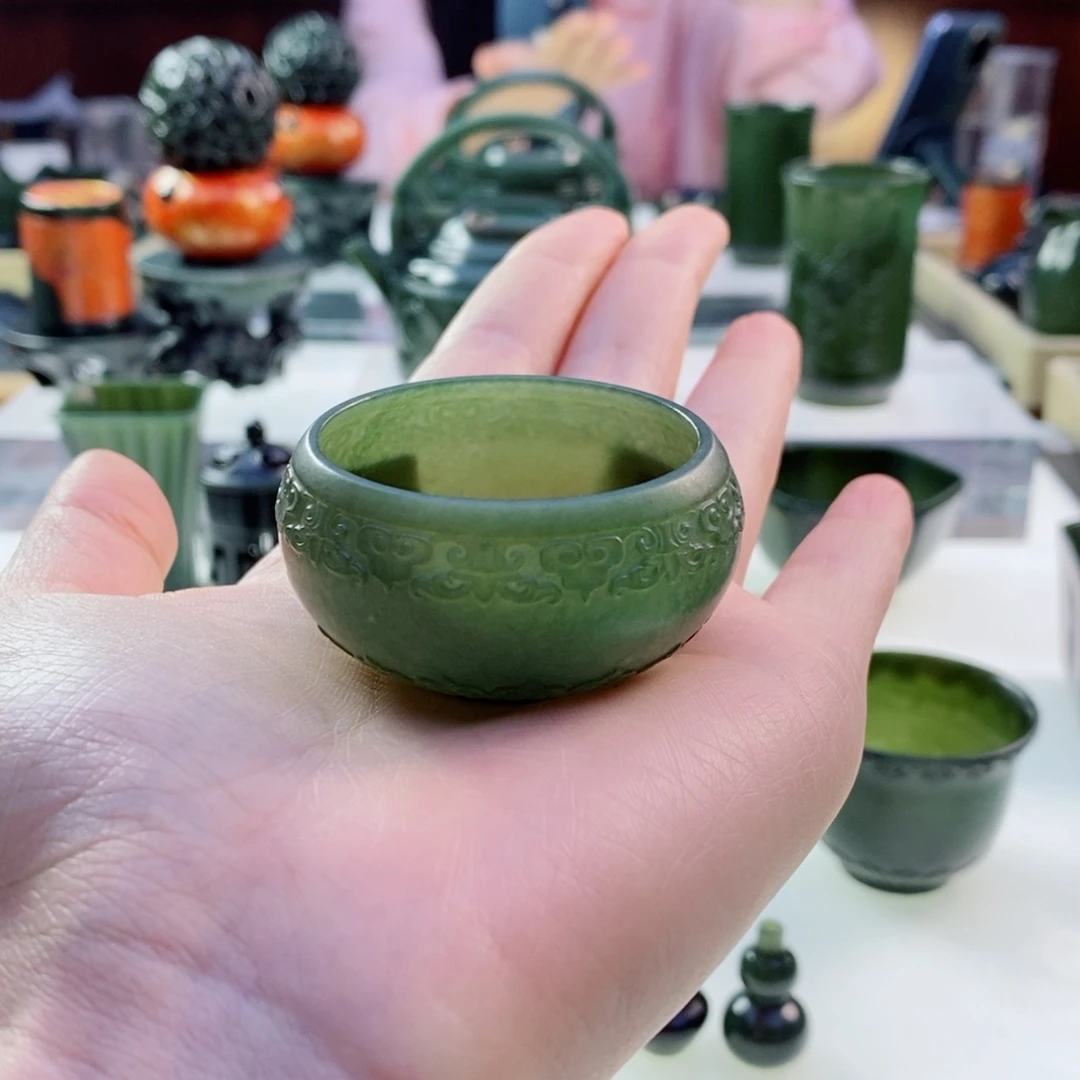 和田玉（青玉）未镶嵌摆件