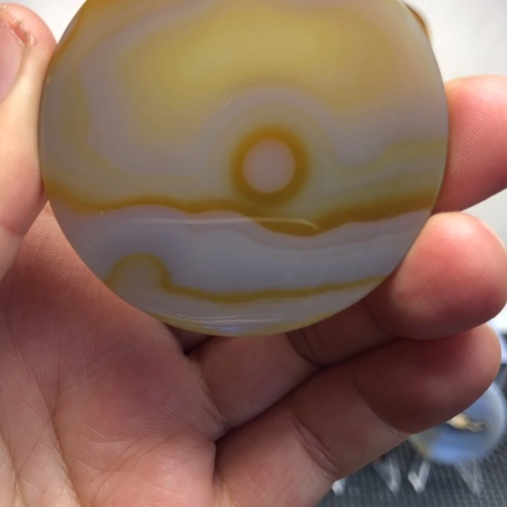 玛瑙/玉髓合金颈饰