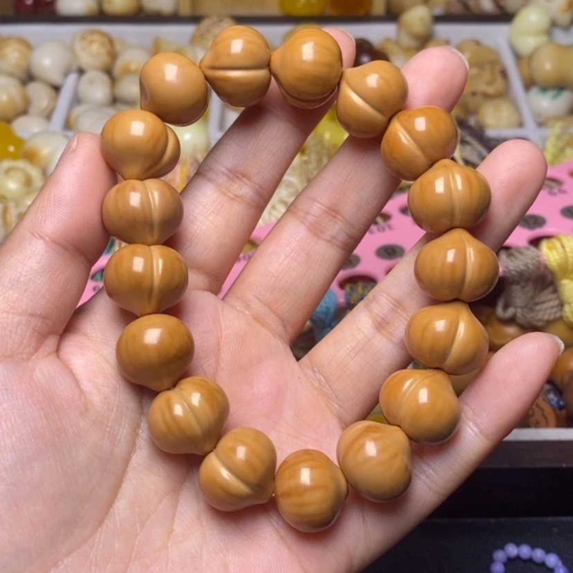 【闪购商品】吊坠猴头核桃小*光面17