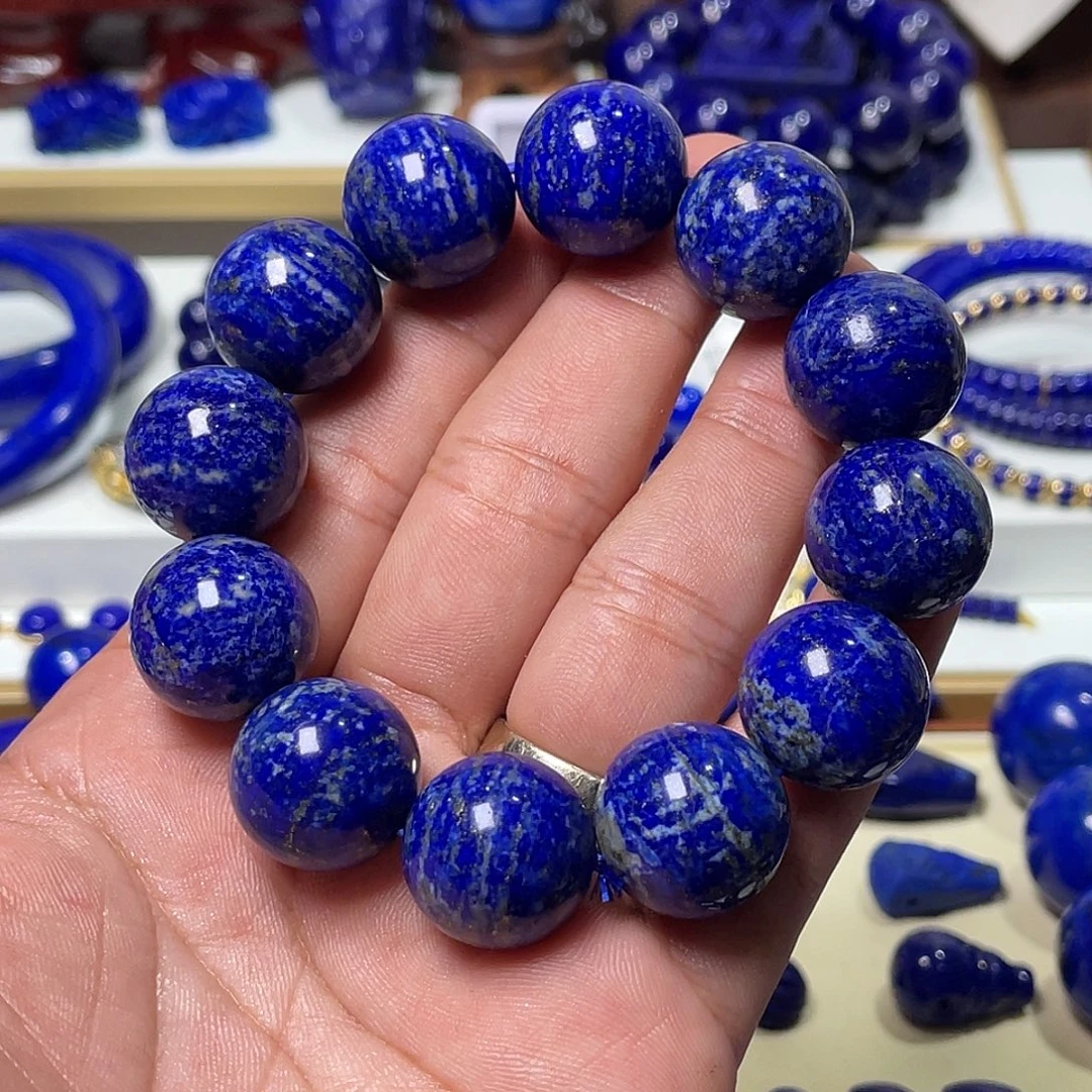 青金石未镶嵌福利18mm手串