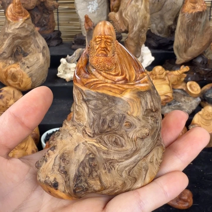 柏木（崖柏）手把件