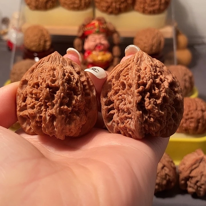 吊坠文玩核桃40满天星