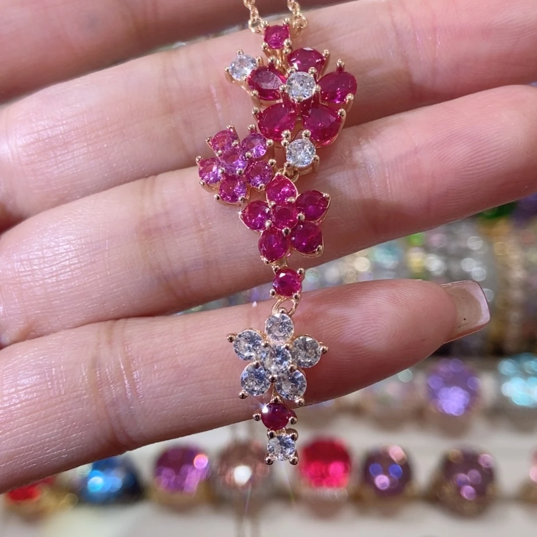 66锆石（处理）项链