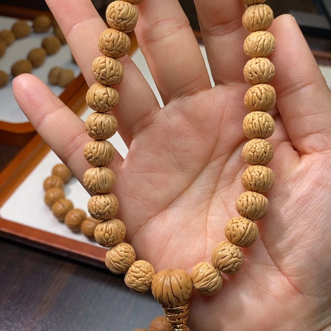 桃核吊坠桃核手串11【911大肠纹】