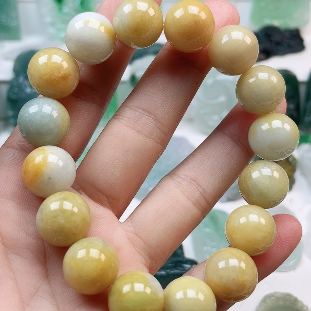 翡翠颈饰未镶嵌手串