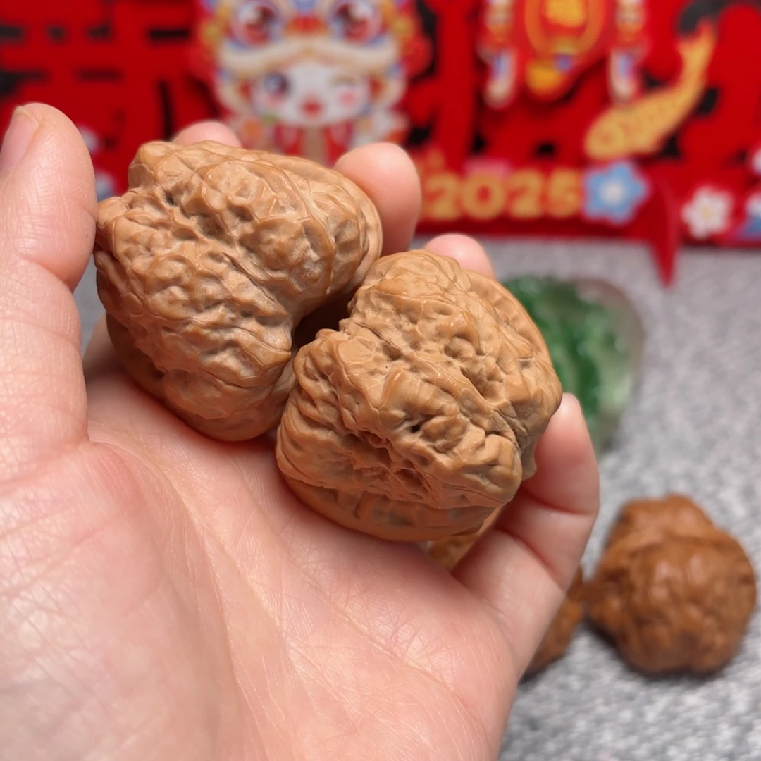 文玩核桃把件则*鱼蛤蟆头