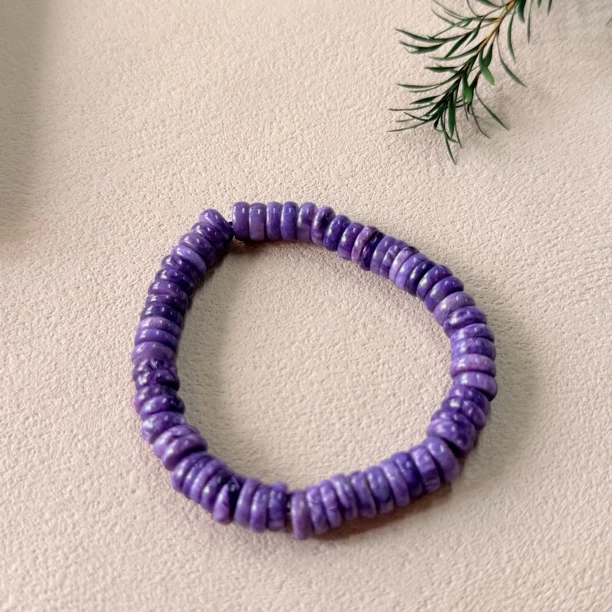 精美紫龙晶手串bs1172珠子卡8-8.5