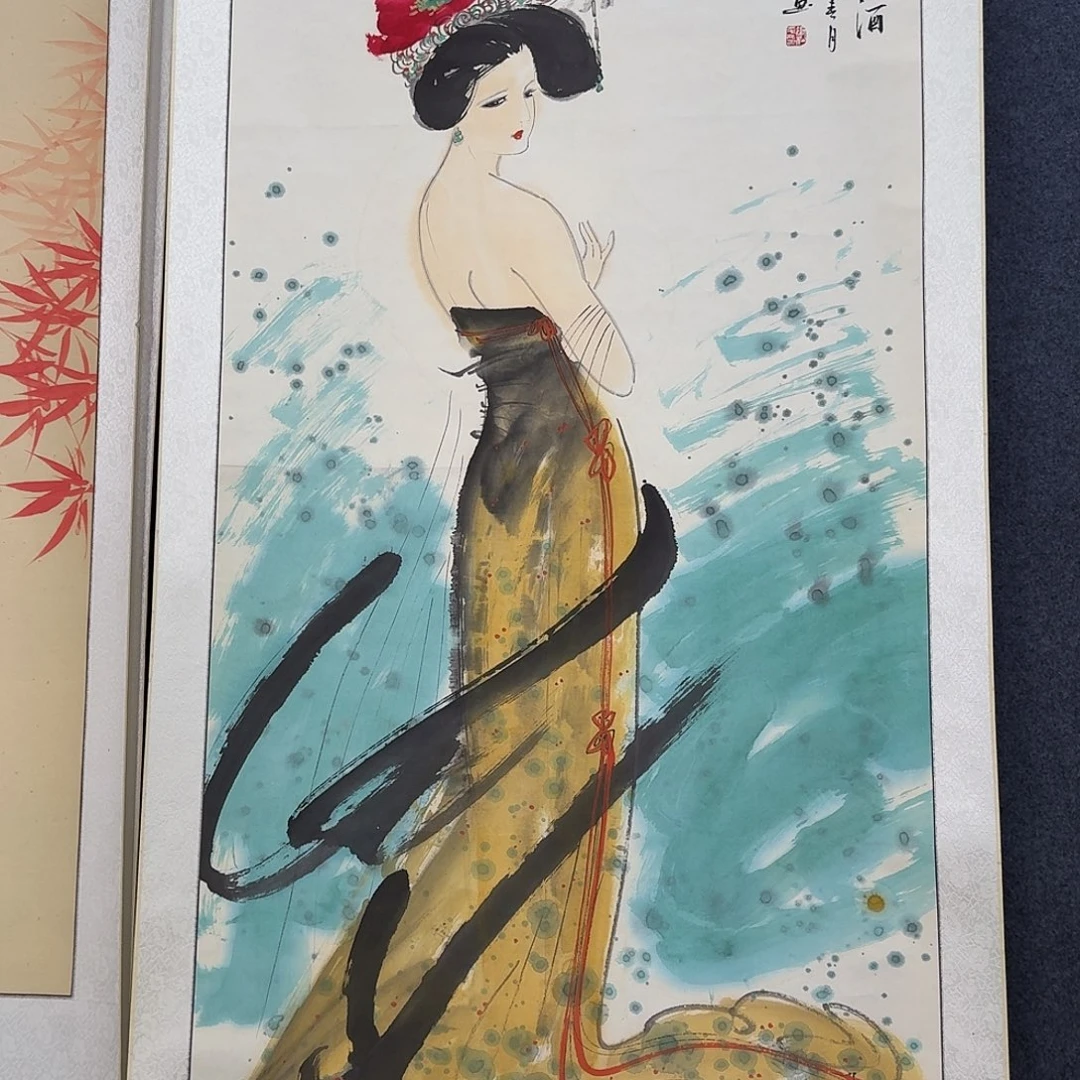纯手绘年画好作品