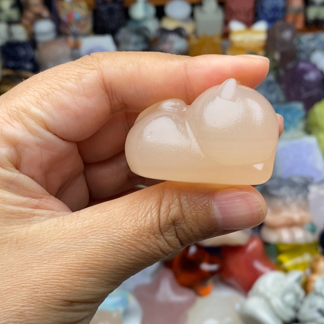 石材手把件 摆件 挂件