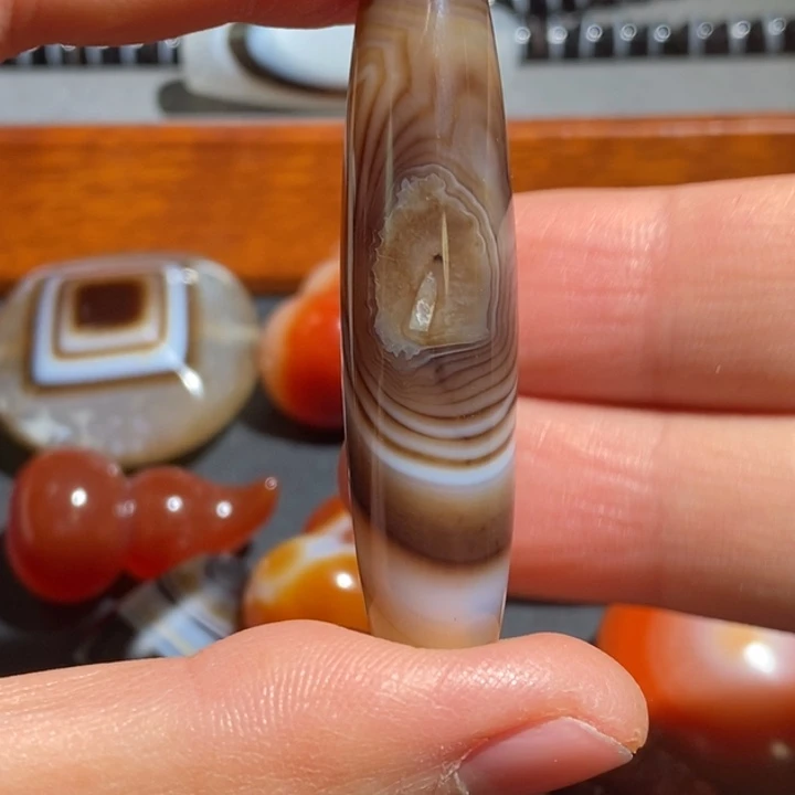玛瑙/玉髓未镶嵌项链