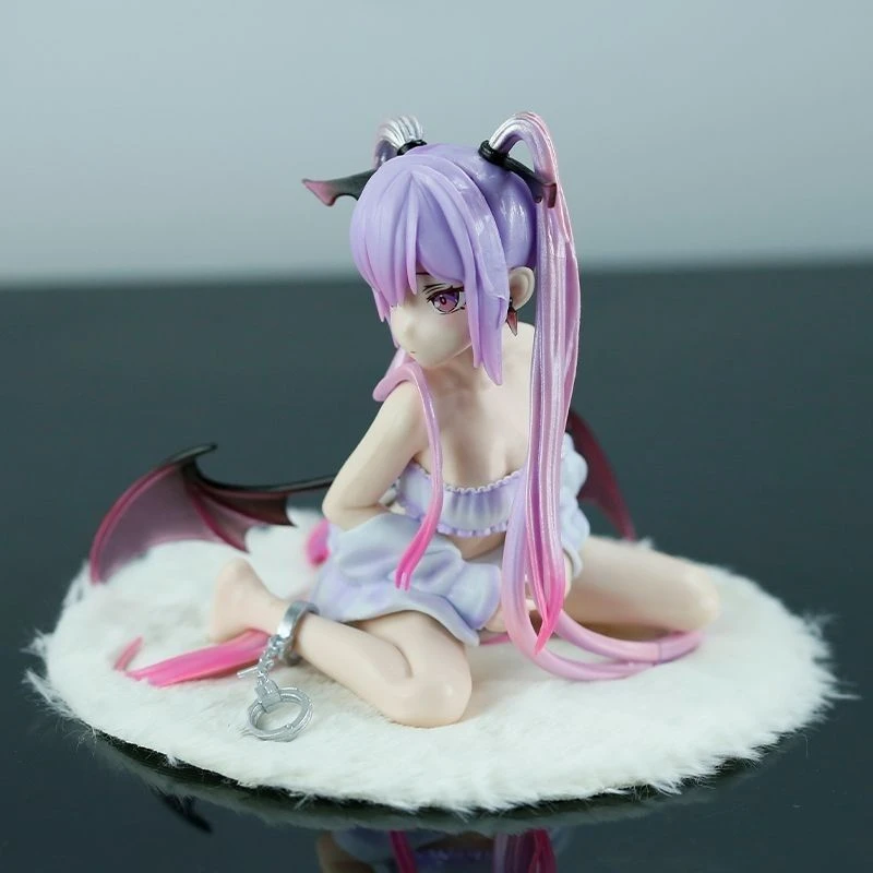 可爱夏娃坐姿手办原画恶魔美少女束带动漫模型优质摆件二次元