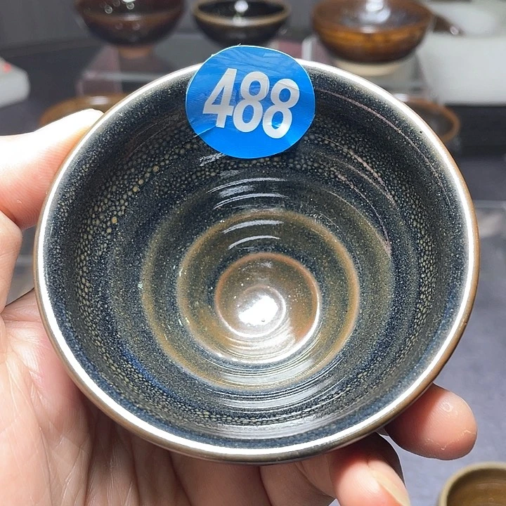 茶盏茶洋窑柴烧主人杯（微微瑕）