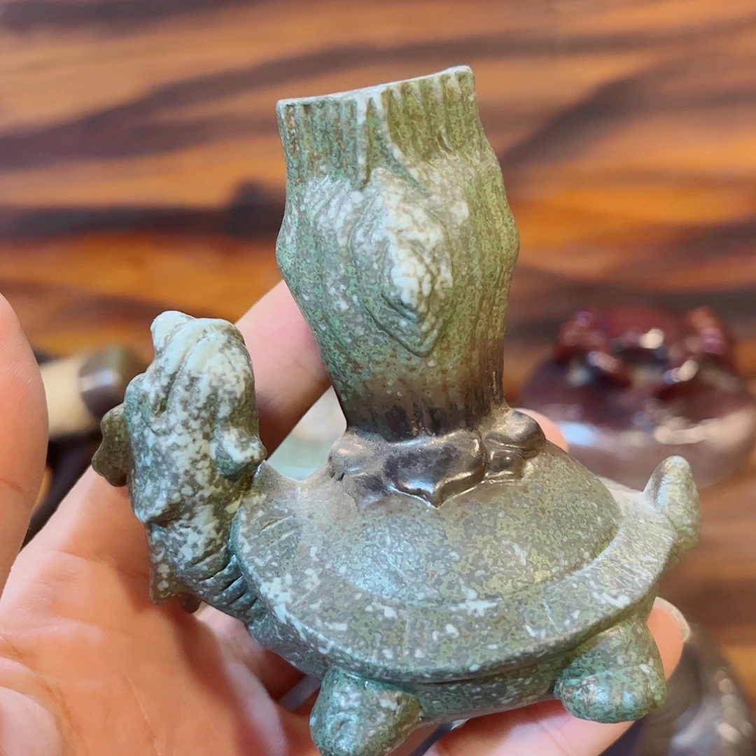 陶瓷香炉茶具摆件