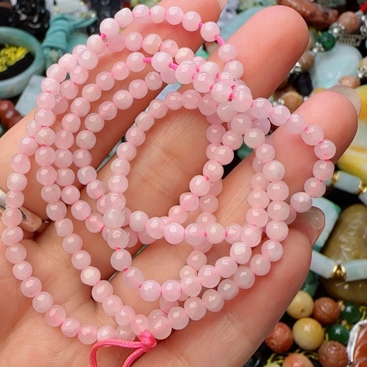 翡翠颈饰未镶嵌天然A货84