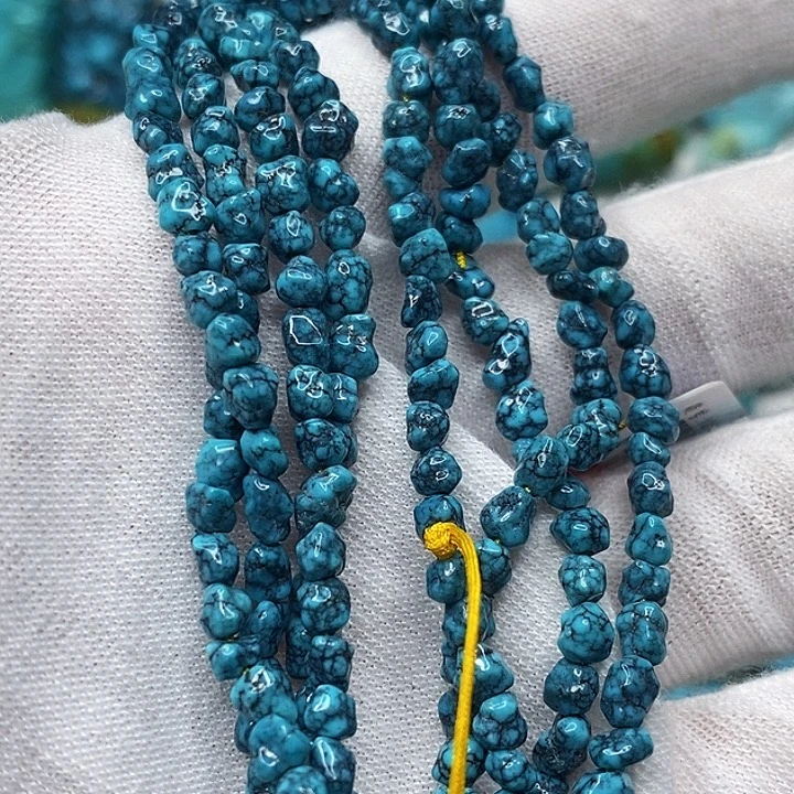 绿松石未镶嵌天然原矿 地大质检