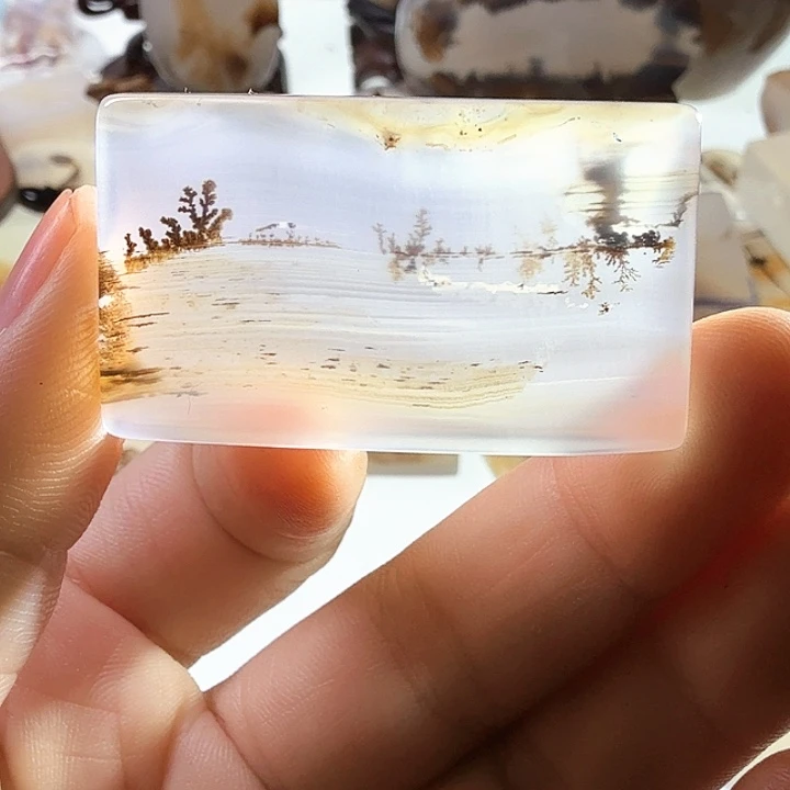 未镶嵌玛瑙/玉髓珠宝半成品