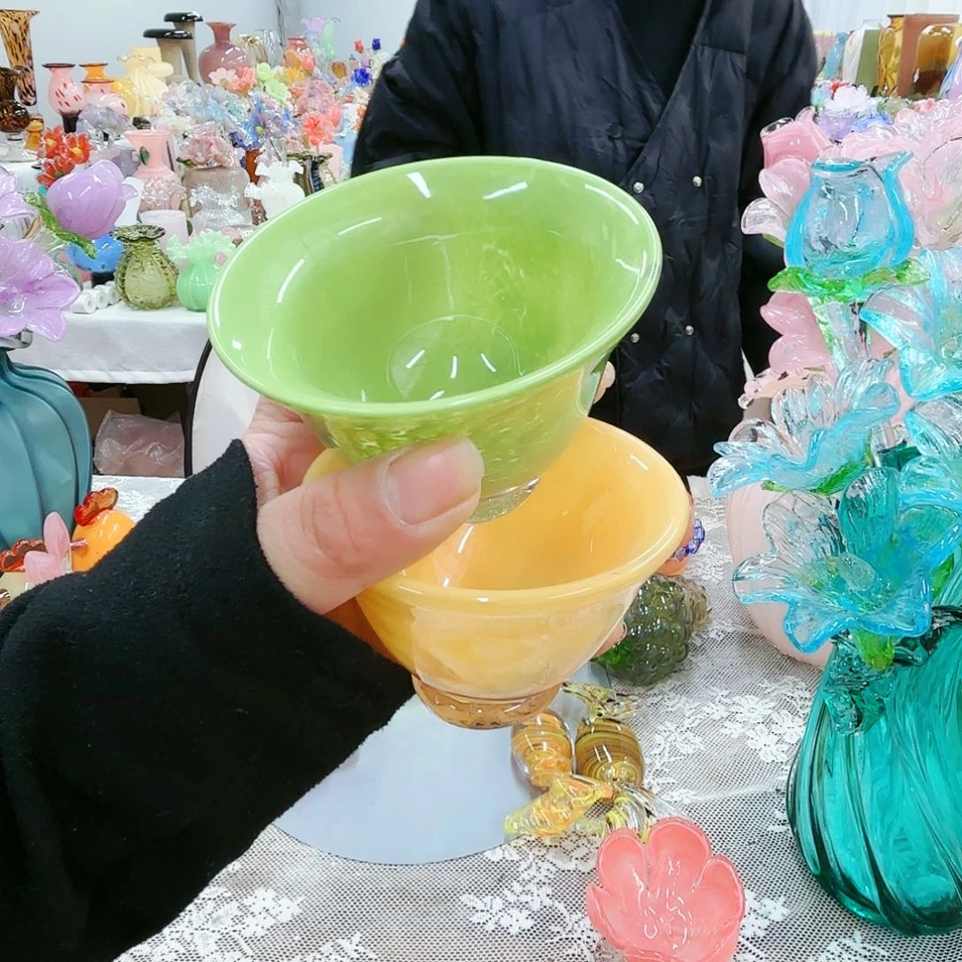 福利不退不换琉璃花瓶艺术品