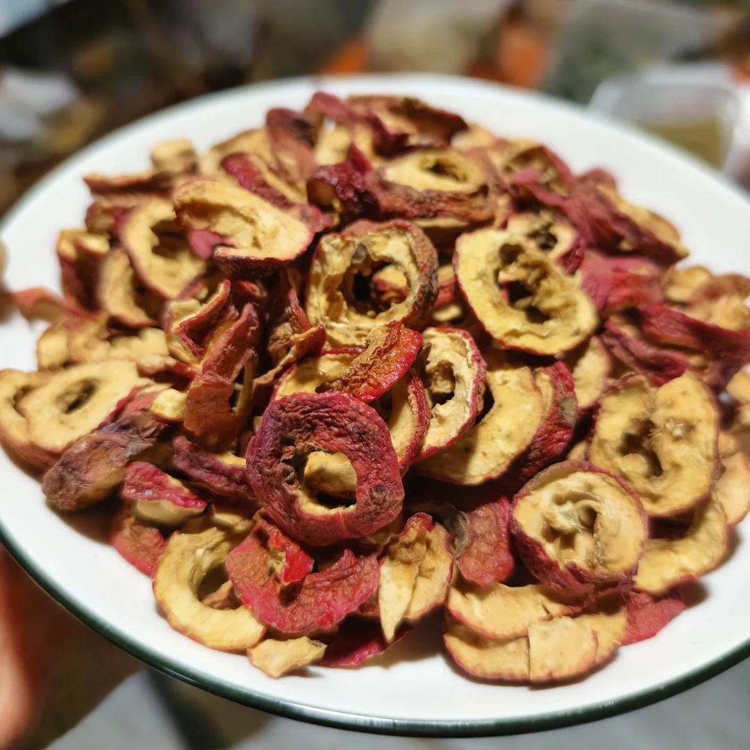 精选无核山楂干干净肉厚空心山楂圈头茬新货可泡茶煲汤休闲食品