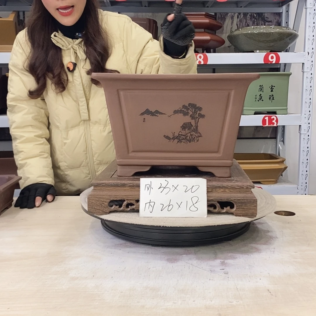 花盆紫砂紫砂花盆