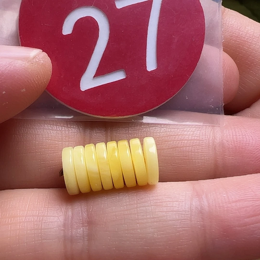 蜜蜡未镶嵌珠宝奇石8m m