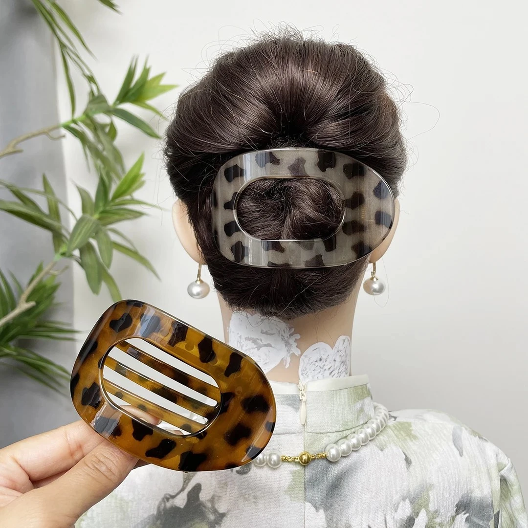 抢！不硌头鲍鱼抓夹女圆形扁平后脑勺盘发夹发卡爆款2025新款