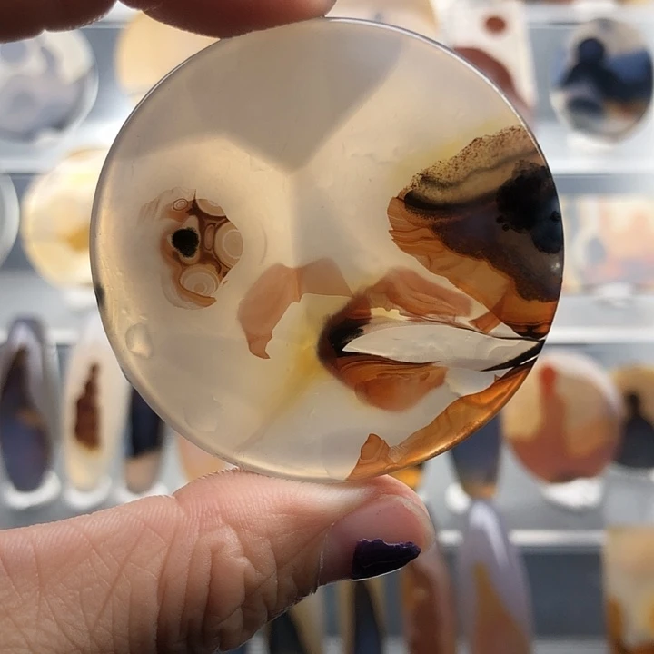 玛瑙/玉髓未镶嵌颈饰28