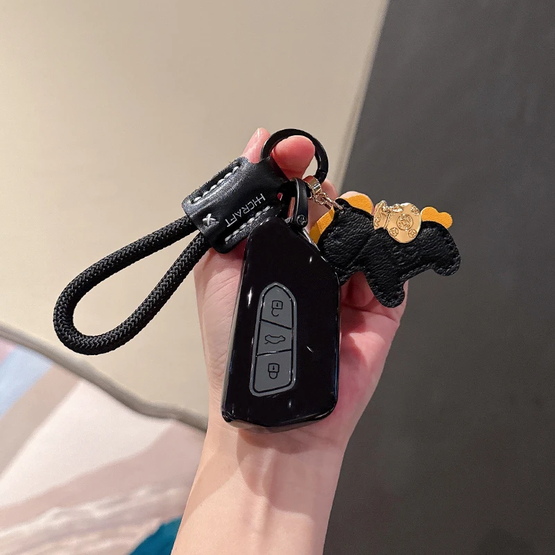 大众车钥匙套id3钥匙套高尔夫8揽巡id4凌渡L揽境id6途昂x帕萨特