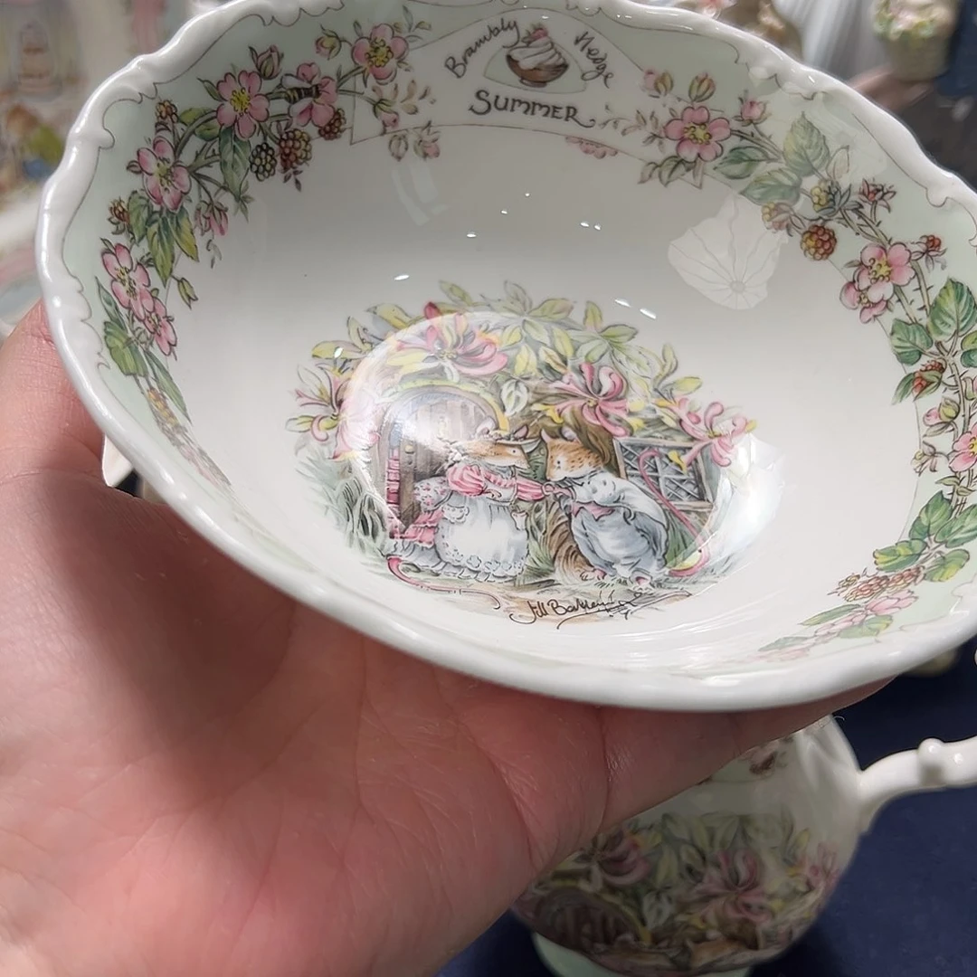 瓷片猫***瑰中古美物 道尔顿