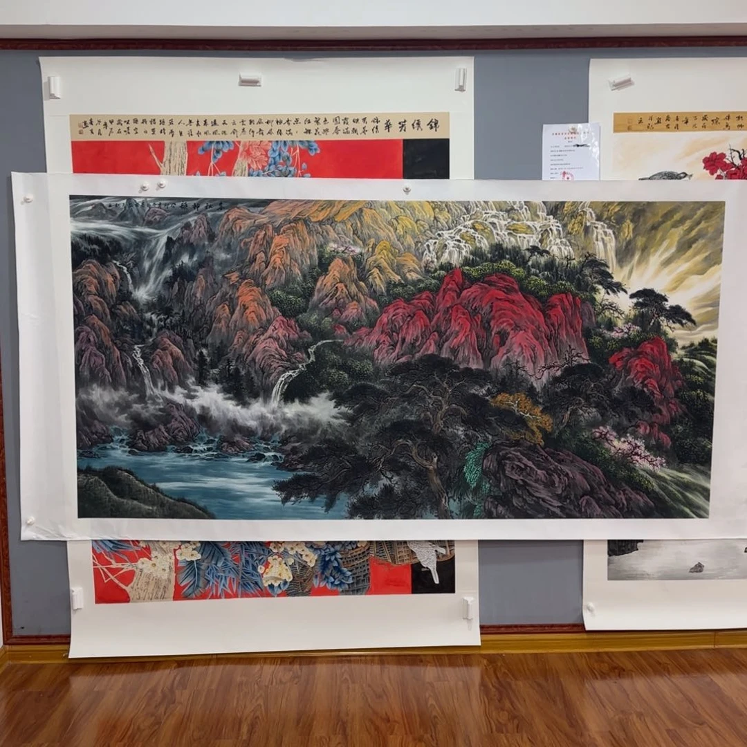 国画江**娇国画李庆友精品佳作