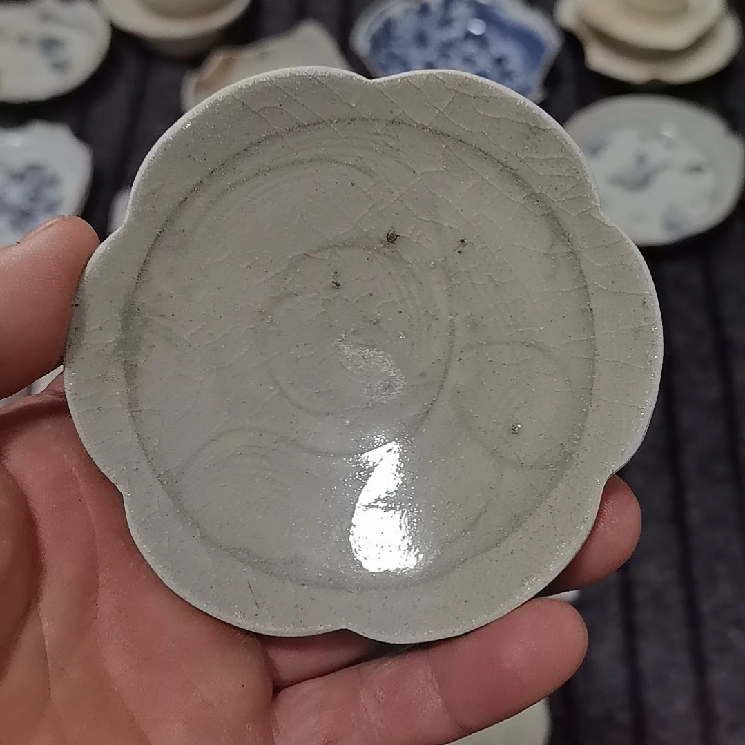 瓷片青花影青杯垫标本全选