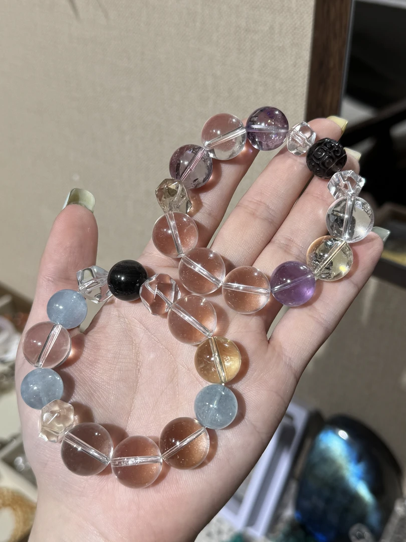 非金属大理石手链 直b专拍 D拍无效