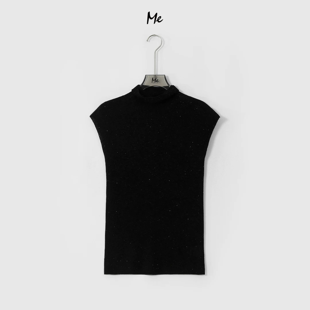 【刀刀专属】ME【100%羊毛星光坎肩】高知显瘦舒适时尚百搭休闲针织衫