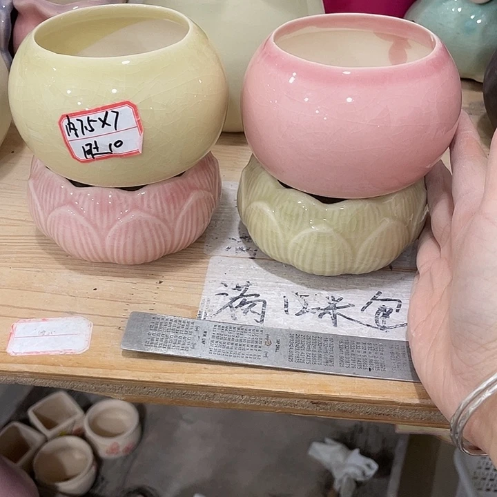 陶瓷花盆凑12米包邮