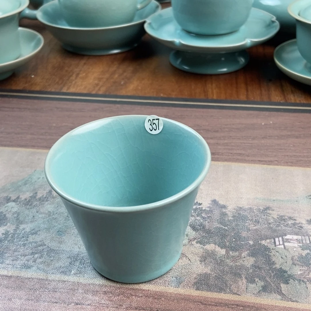 摆件原产地原矿汝瓷～茶器