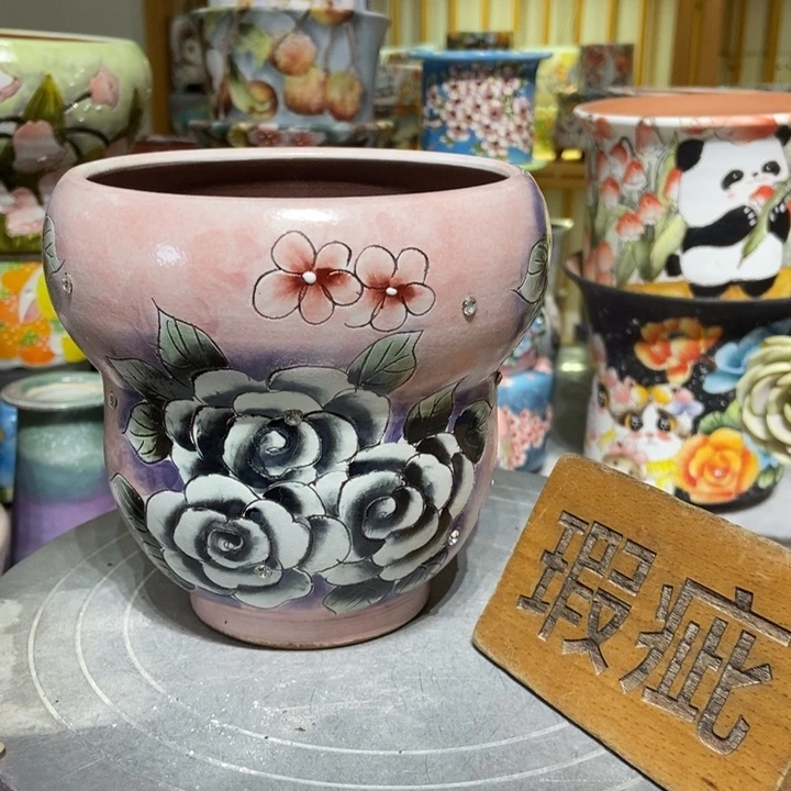 景德镇艺术手绘作品