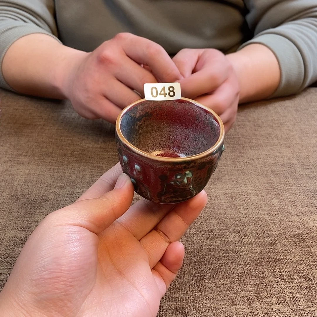 瓷片钧瓷主人杯杯