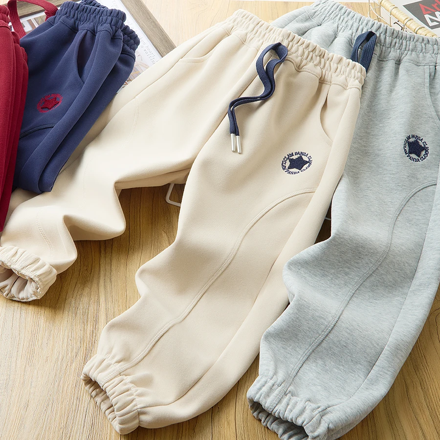 儿童春季新款2025休闲裤男童女童百搭运动裤GP2002