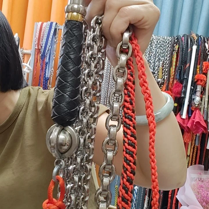 大力马鞭头，平面无纹健身鞭