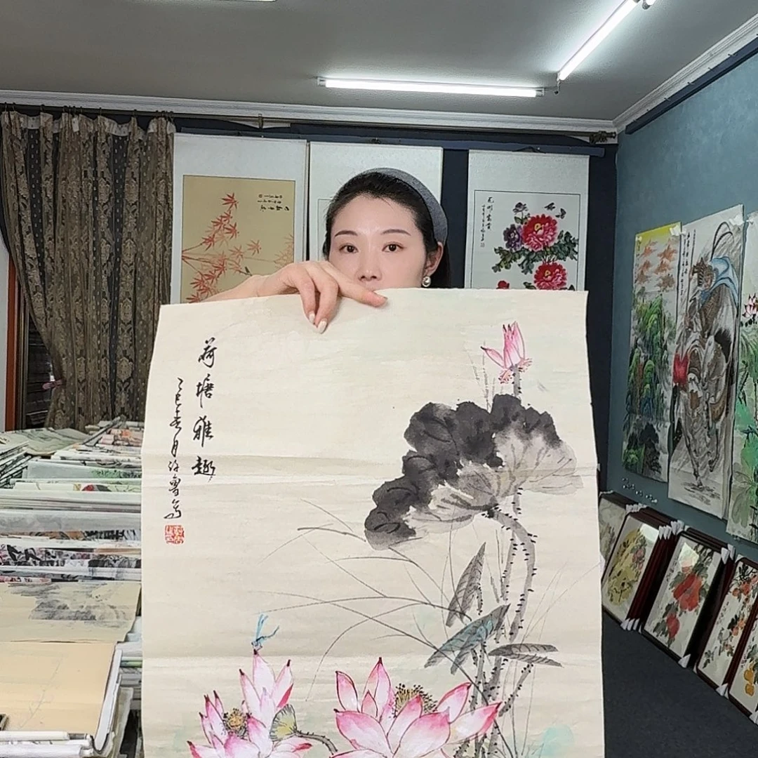 纯手绘国画好作品