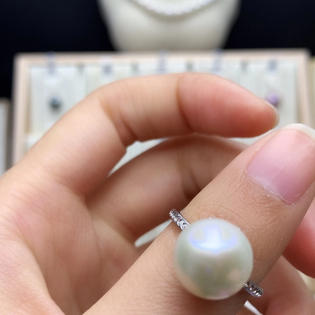 颈饰淡水珍珠合金