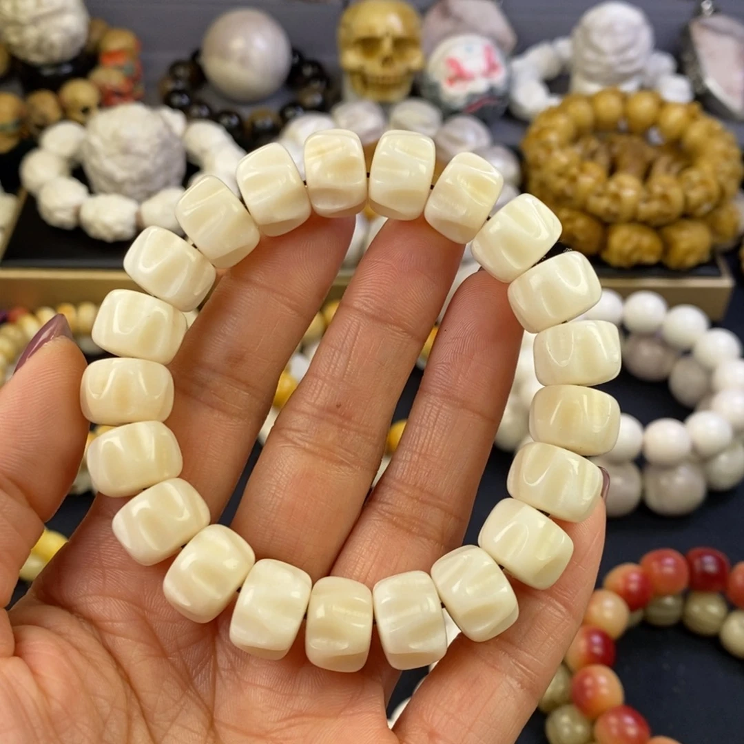 鹿骨把件好看好玩