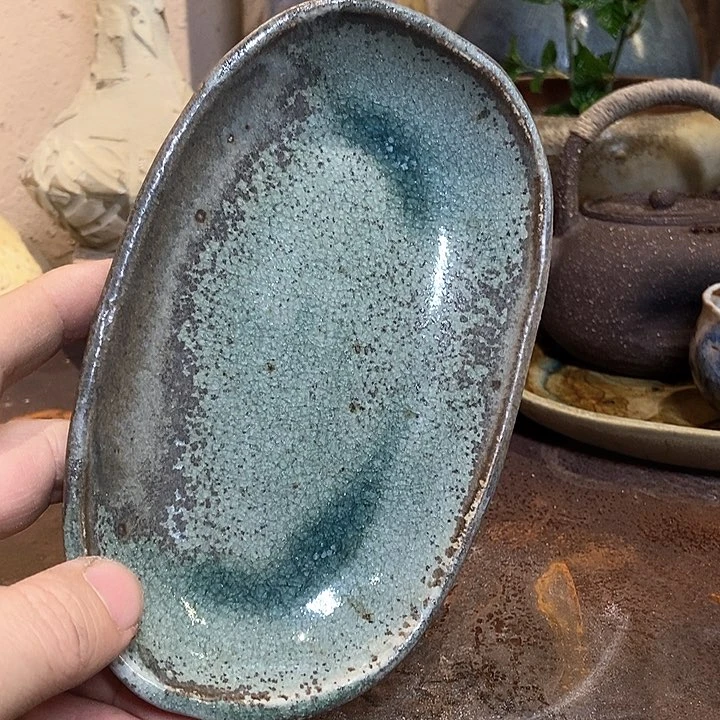 盘手工高温原矿窑变