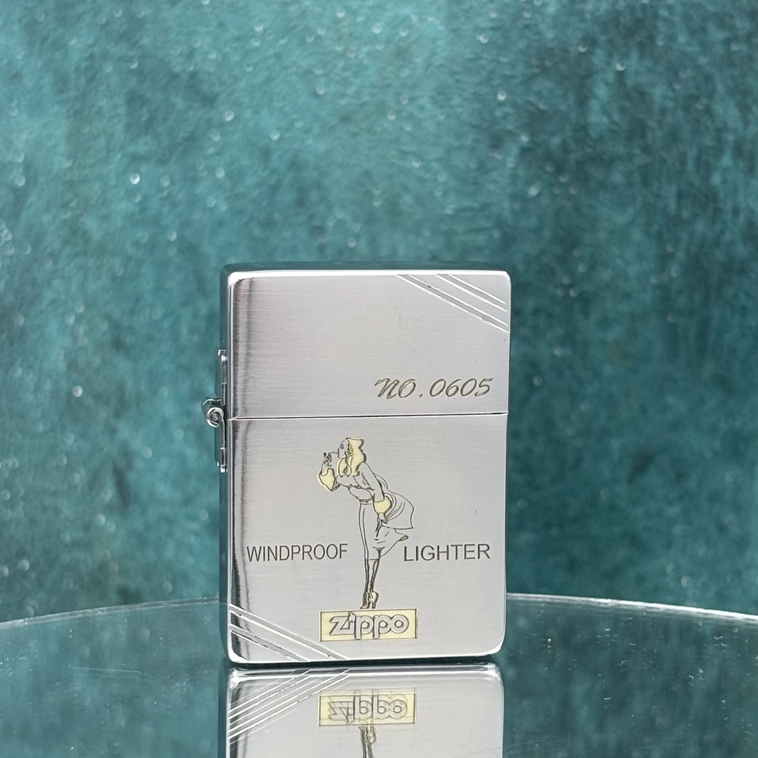 ZIPPO 打火机正品  1935风女中下标 1736