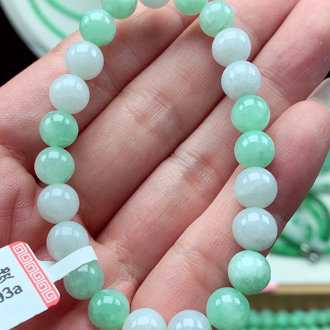 未镶嵌手链翡翠翡翠