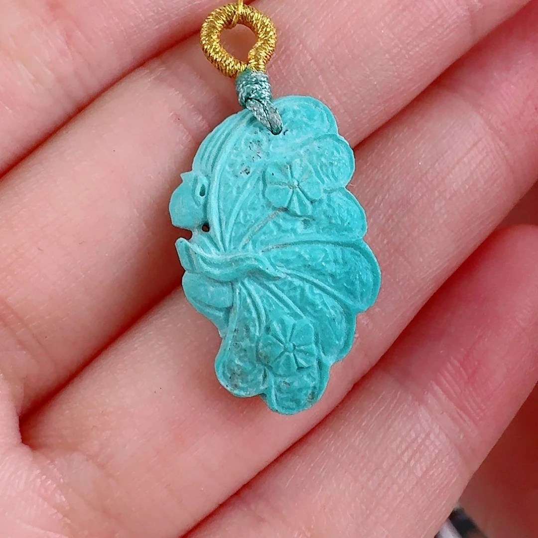 绿松石珠宝奇石未镶嵌