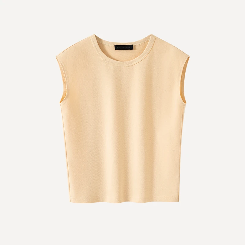 4ADT046【贵姐NICOLE】设计师高端定制时尚气质无袖上衣