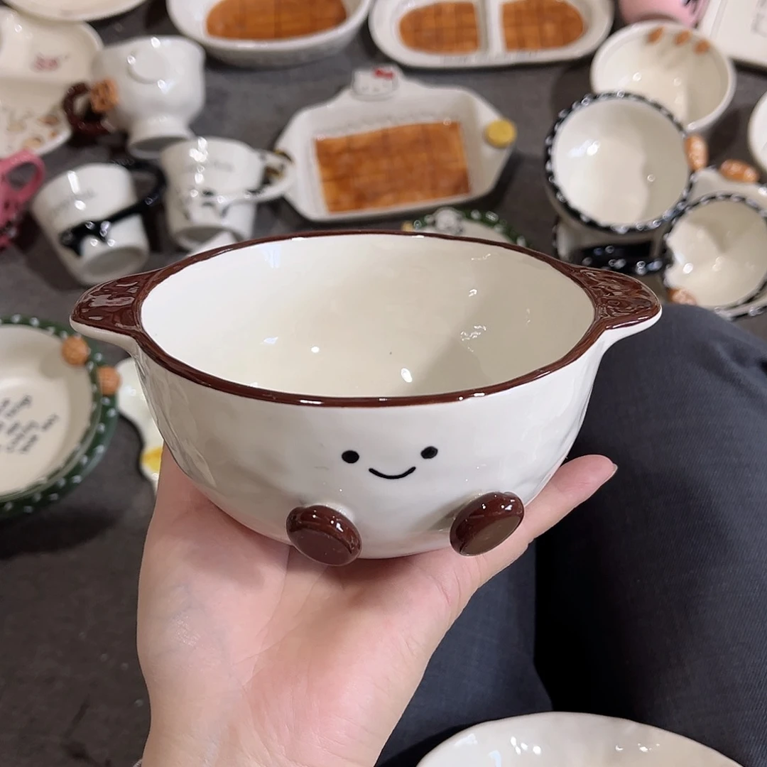 5.5寸陶瓷餐具系列可爱豆豆