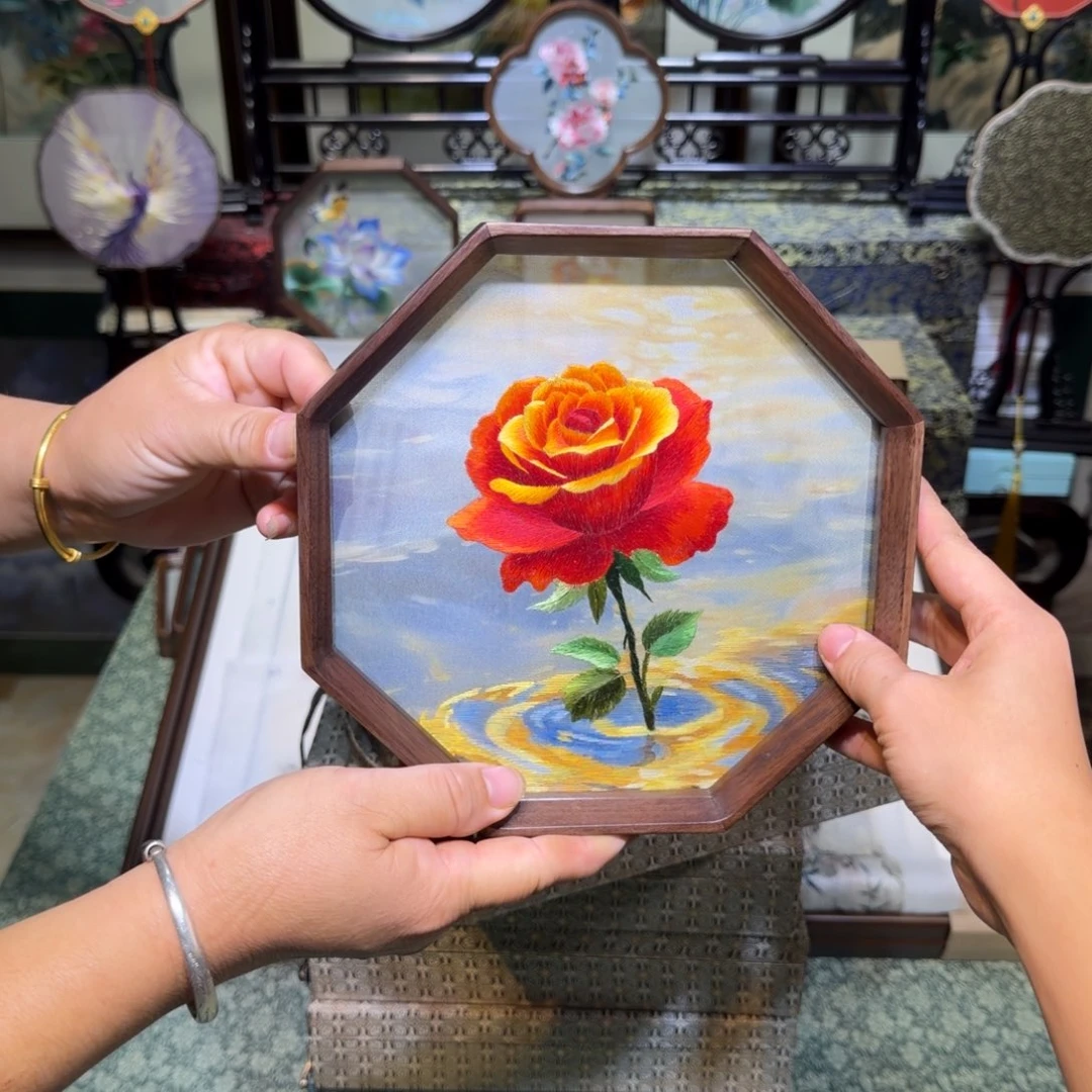 刺绣手工苏绣工艺制作异色